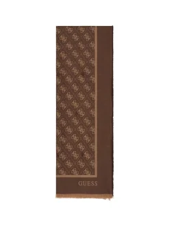 SCIARPA DONNA - GUESS MARRONE - AW5529 VIS03