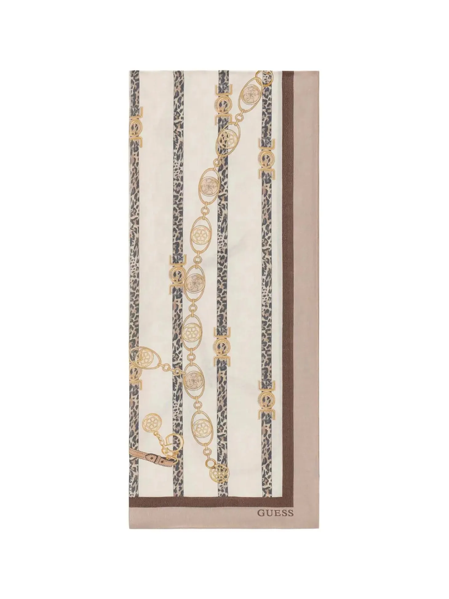 SCIARPA DONNA - GUESS TAUPE - AW5532 VIS03