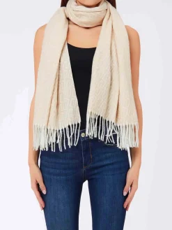 SCIARPA DONNA - LIU-JO BEIGE - 2F6028T2742