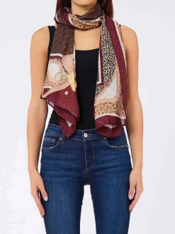 SCIARPA DONNA - LIU-JO ROSSO - 2F6063T2745