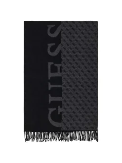 SCIARPA UOMO - GUESS NERO - AM9667 POL03