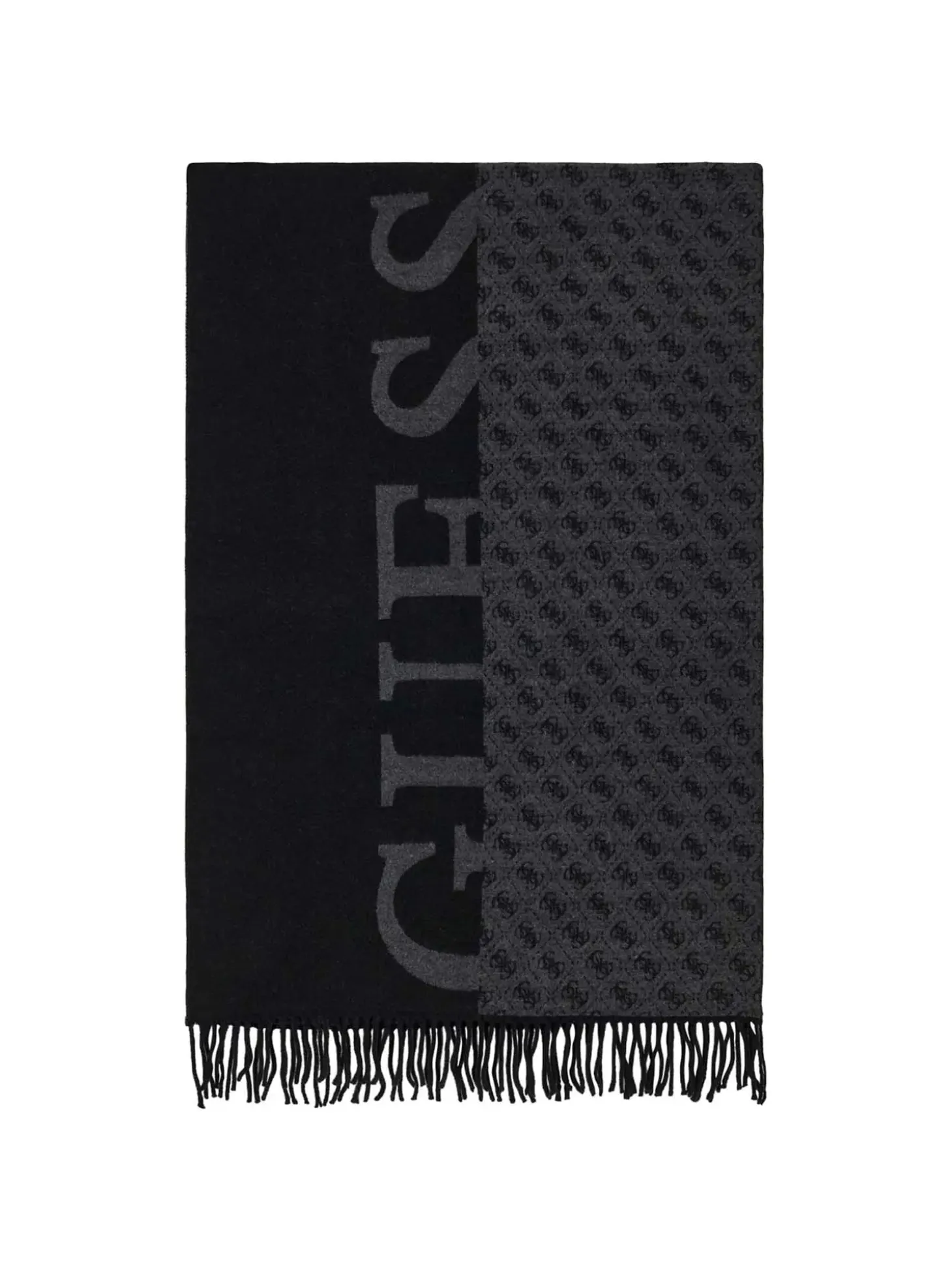SCIARPA UOMO - GUESS NERO - AM9667 POL03