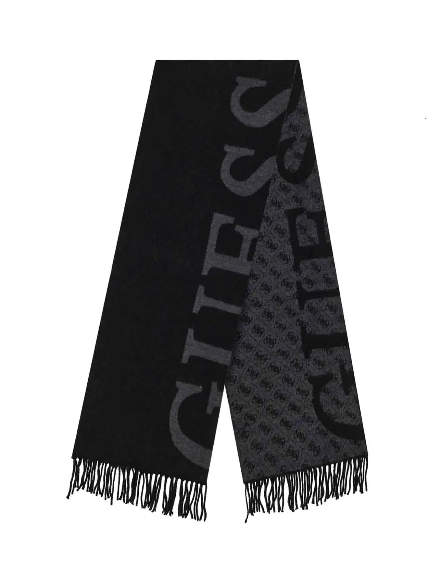 SCIARPA UOMO - GUESS NERO - AM9667 POL03