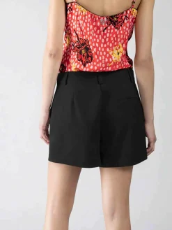 SHORT DONNA - DENNY ROSE NERO - 611DD25009
