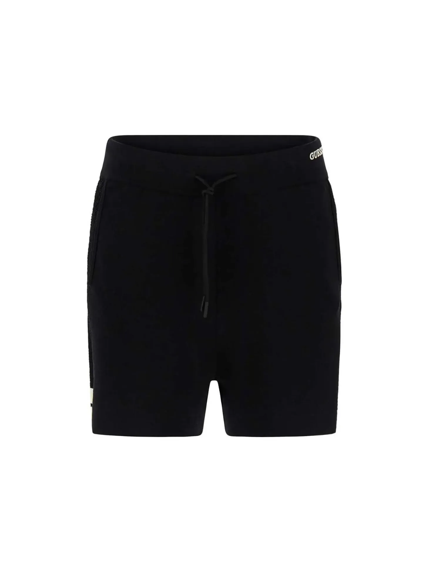 SHORT DONNA - GUESS ATHLEISURE NERO - V6GD05 Z0652