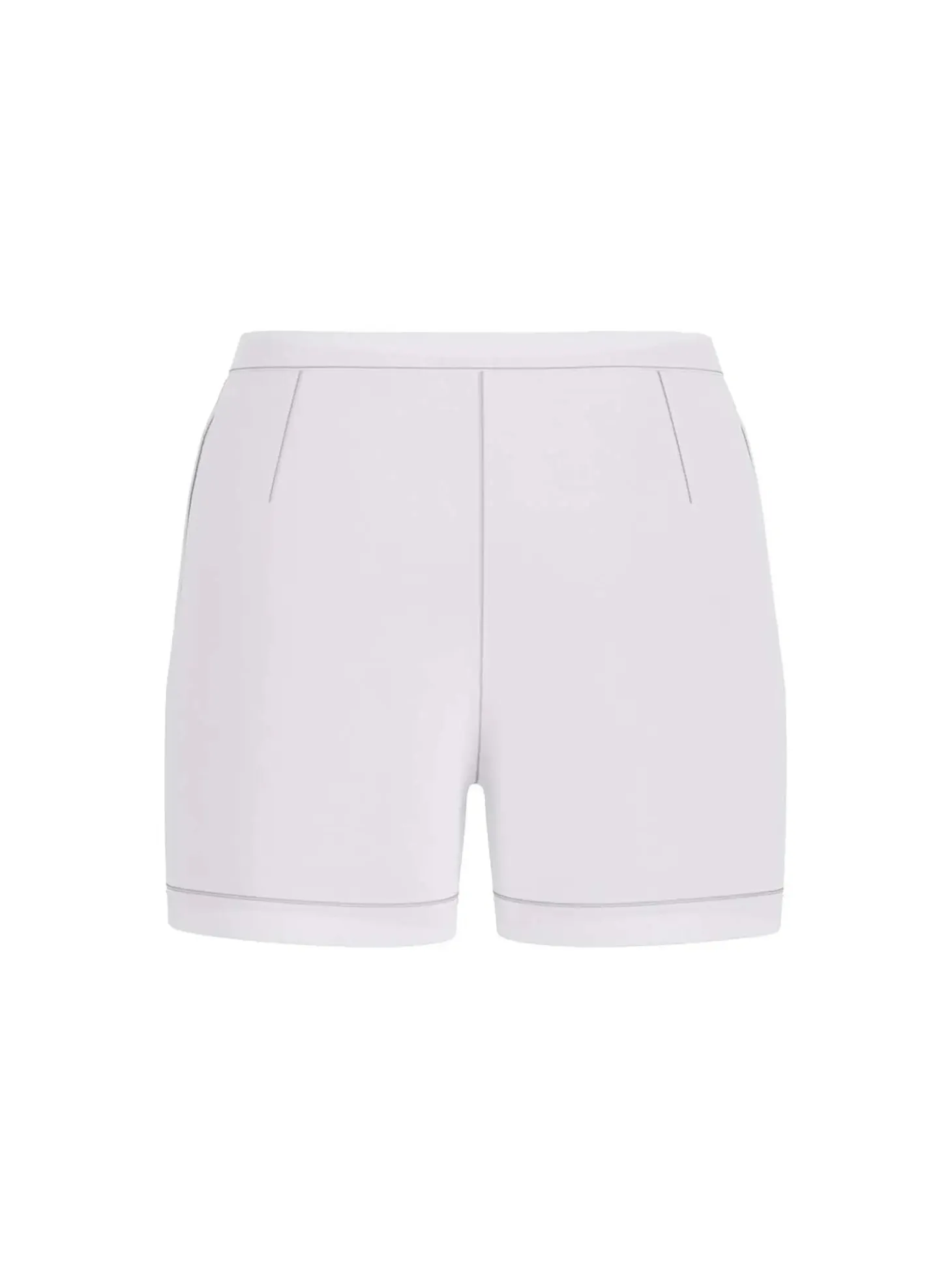 SHORT DONNA - GUESS ATHLEISURE BIANCO - V6GD17 K3158