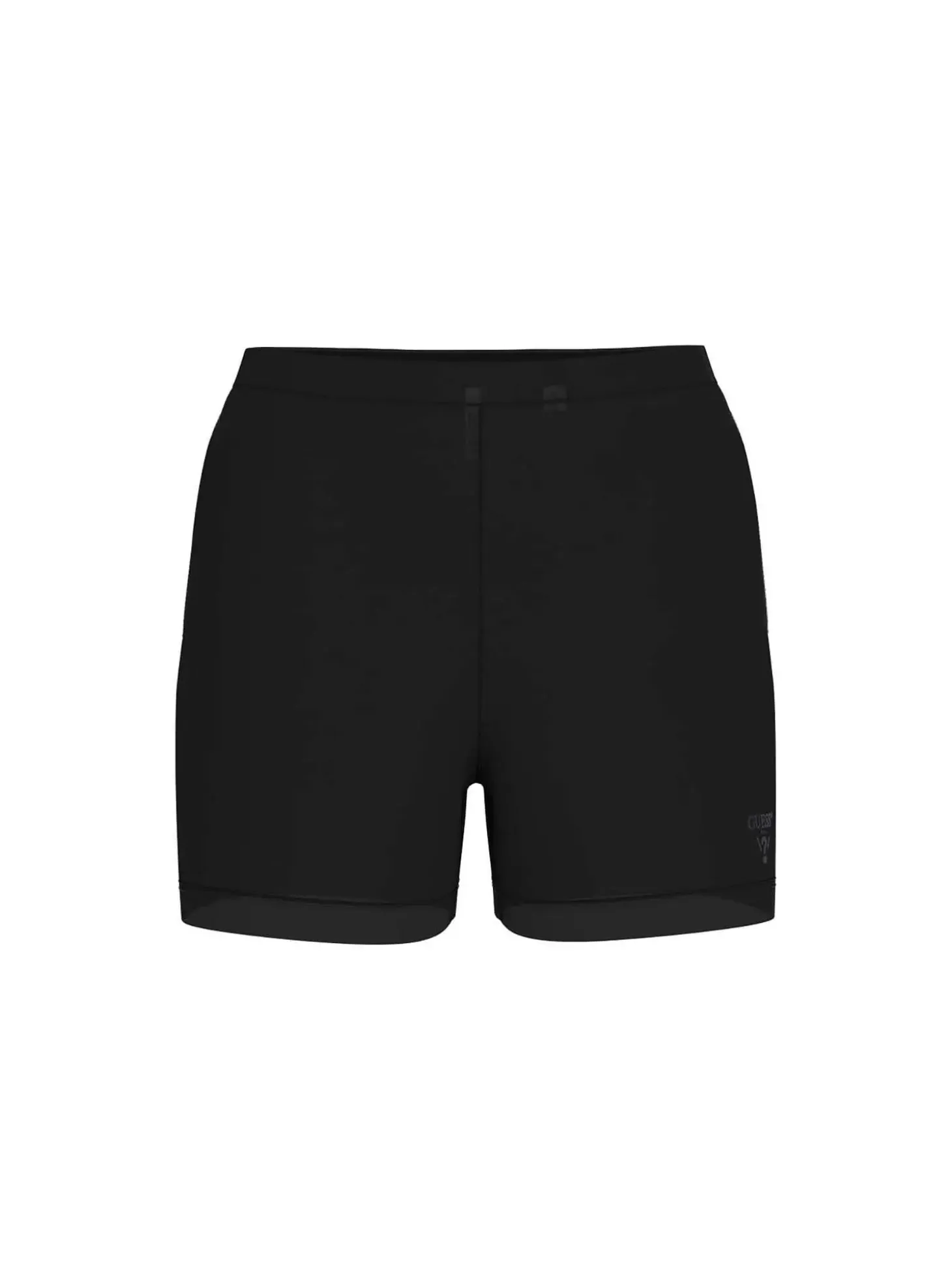 SHORT DONNA - GUESS ATHLEISURE NERO - V6GD17 K3158