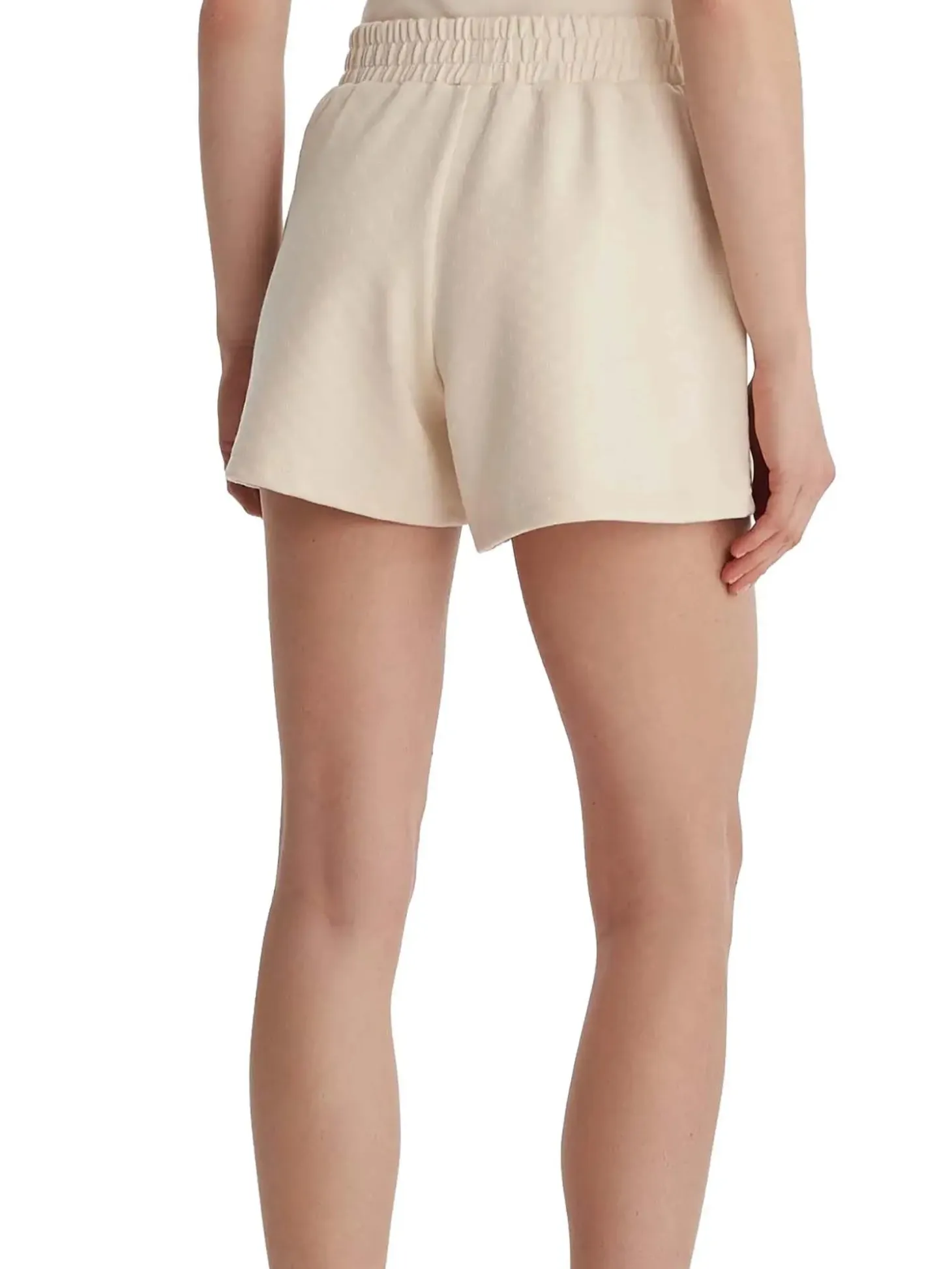 SHORT DONNA - GUESS ATHLEISURE BIANCO - V6GD08 K3004