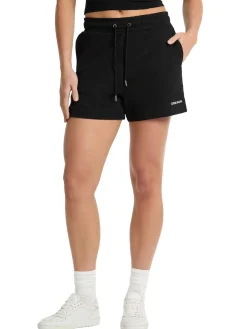 SHORT DONNA - GUESS JEANS NERO - W5GD0O K68I4