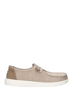 SLIP ON DONNA - HEY DUDE BEIGE - HD.41878