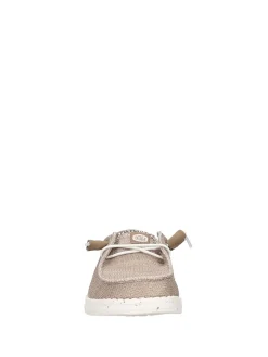 SLIP ON DONNA - HEY DUDE BEIGE - HD.41878