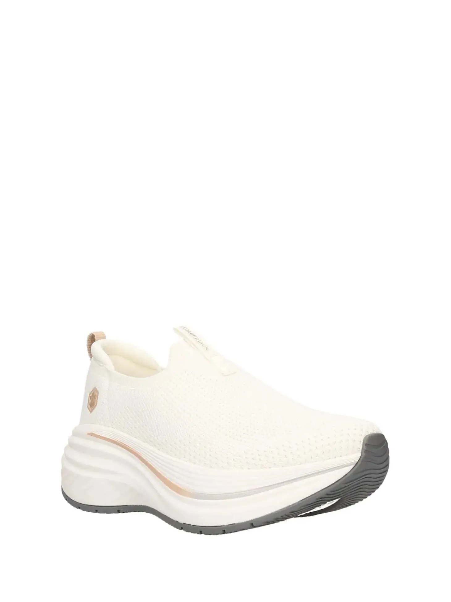 SLIP ON DONNA - LUMBERJACK BIANCO - 102268371