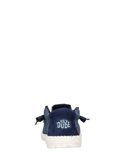 SLIP ON UOMO - HEY DUDE BLU - HD.40403