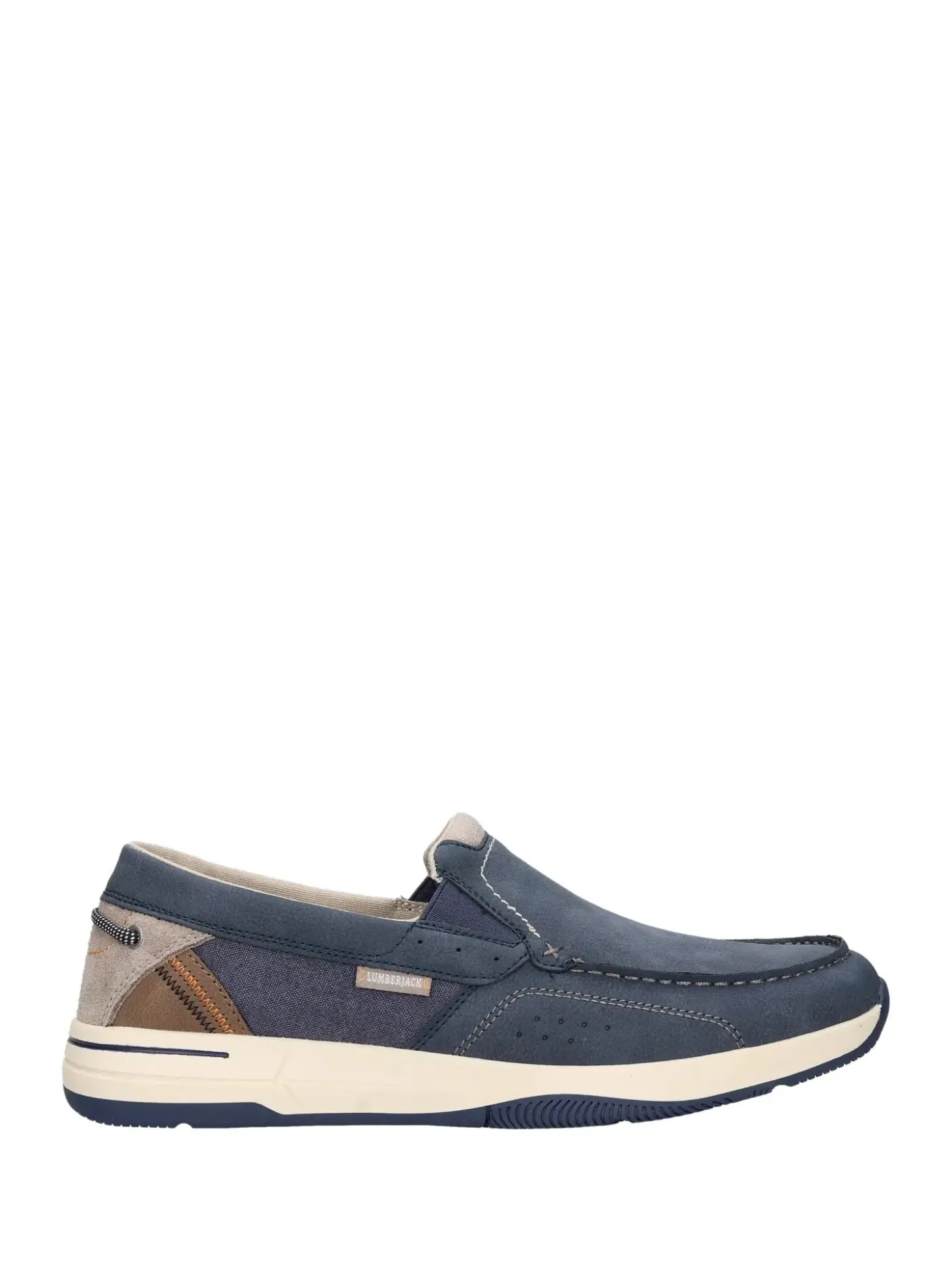 SLIP ON UOMO - LUMBERJACK NAVY - 102268871