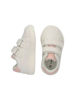 SNEAKERS BAMBINA - CALVIN KLEIN BIANCO-NUDO - V1A9-83206-1355