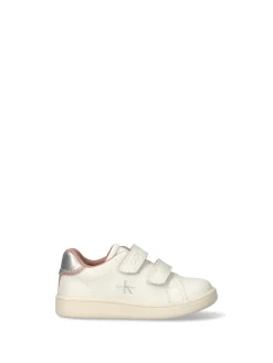 SNEAKERS BAMBINA - CALVIN KLEIN BIANCO-NUDO - V1A9-83382-1355