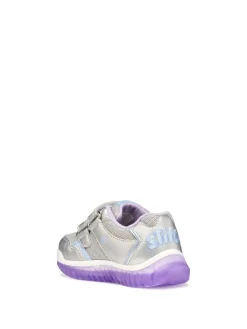 SNEAKERS BAMBINA - GEOX ARGENTO-LILLA - B6561C 0AJAS