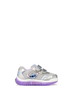 SNEAKERS BAMBINA - GEOX ARGENTO-LILLA - B6561C 0AJAS