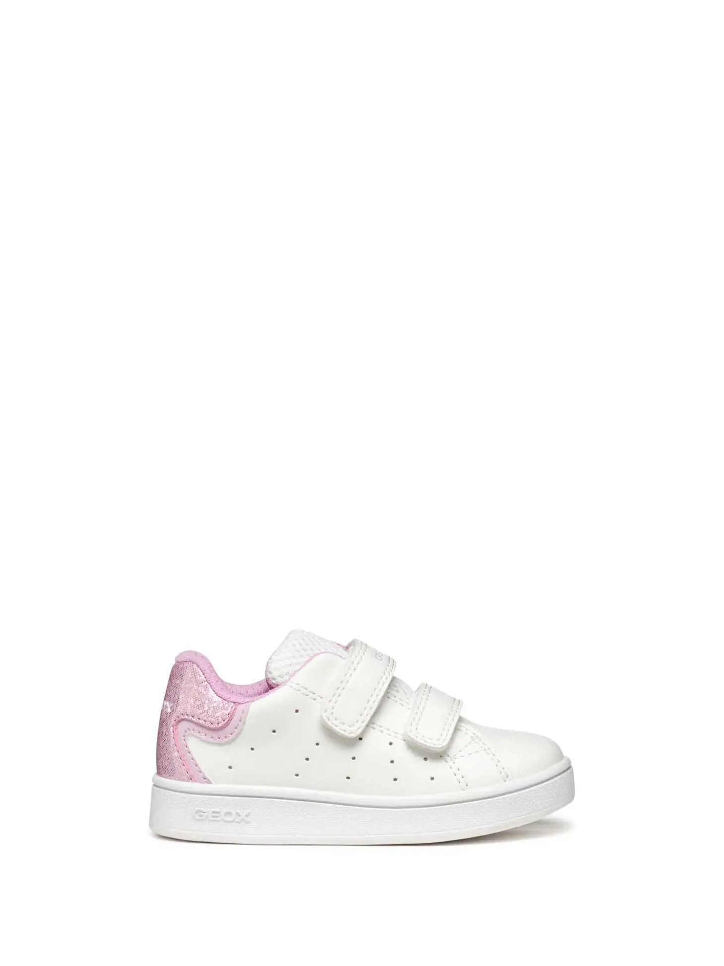 SNEAKERS BAMBINA - GEOX BIANCO-ROSA - B365MA 054BJ