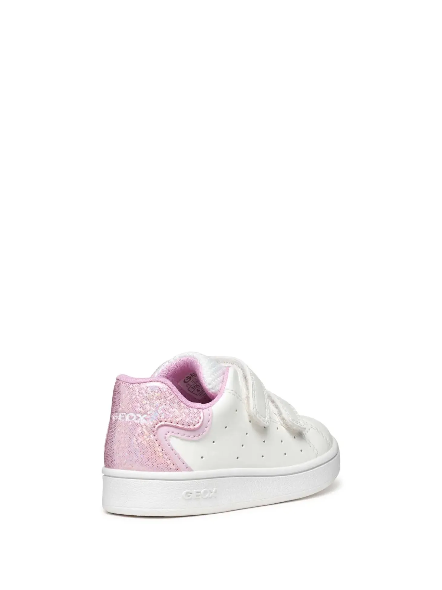 SNEAKERS BAMBINA - GEOX BIANCO-ROSA - B365MA 054BJ
