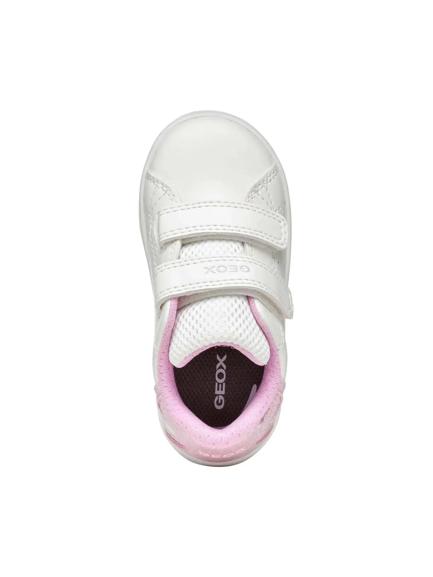 SNEAKERS BAMBINA - GEOX BIANCO-ROSA - B365MA 054BJ