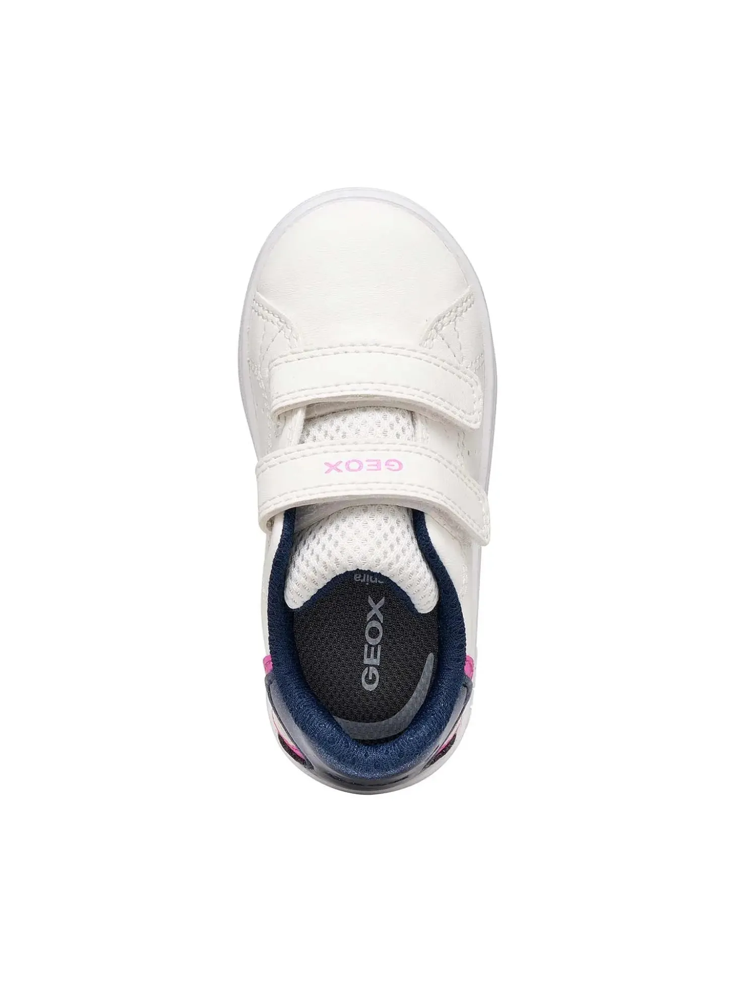 SNEAKERS BAMBINA - GEOX BIANCO-BLU - B365MA 0BCKC