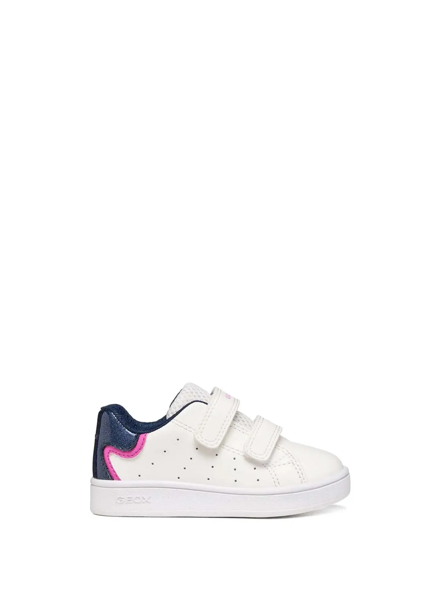 SNEAKERS BAMBINA - GEOX BIANCO-BLU - B365MA 0BCKC