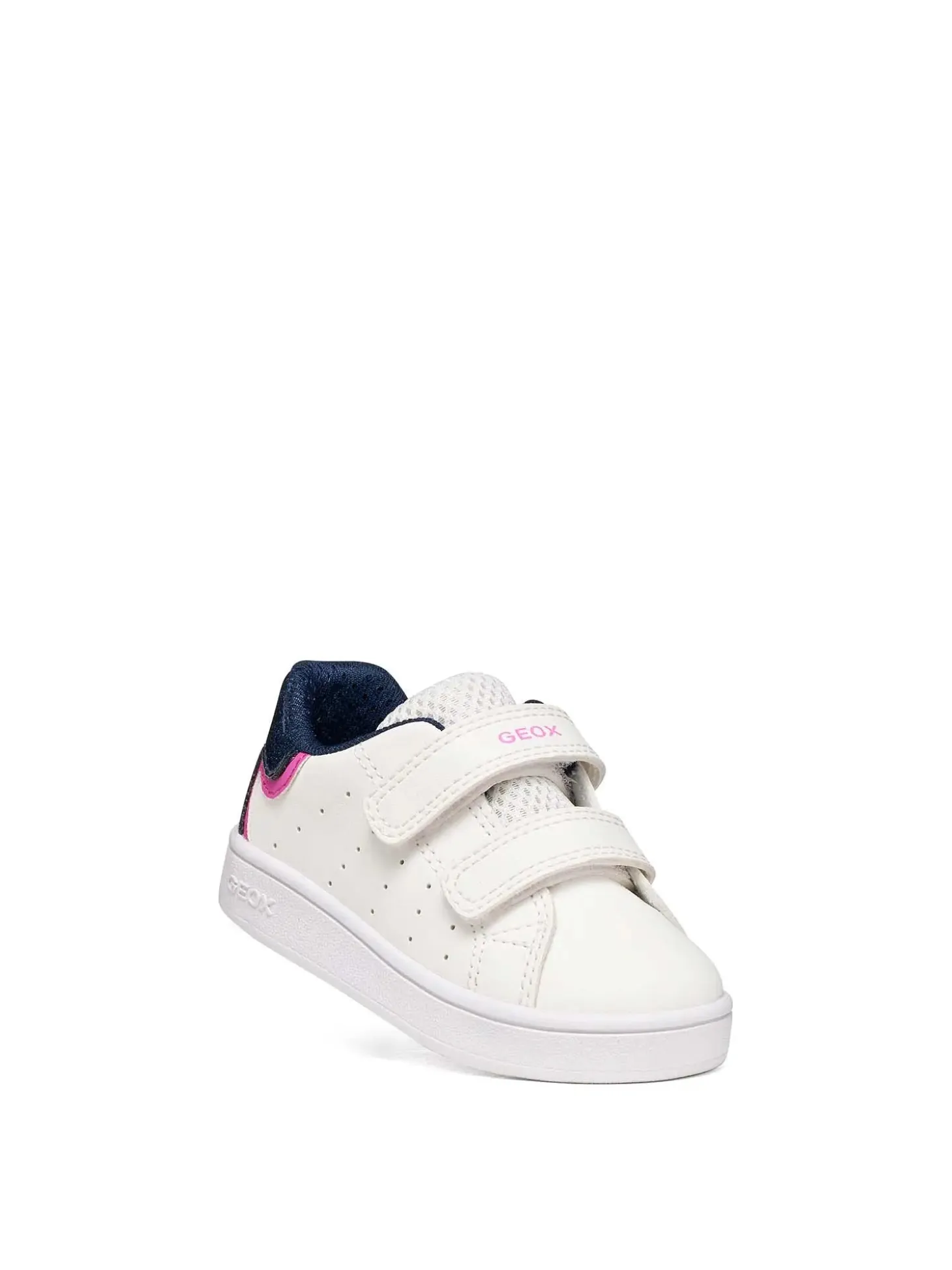 SNEAKERS BAMBINA - GEOX BIANCO-BLU - B365MA 0BCKC