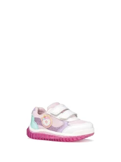 SNEAKERS BAMBINA - GEOX BIANCO-ROSA - B6561A 002AS