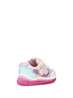 SNEAKERS BAMBINA - GEOX BIANCO-ROSA - B6561A 002AS