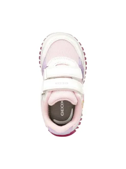 SNEAKERS BAMBINA - GEOX BIANCO-ROSA - B6561A 002AS