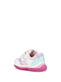 SNEAKERS BAMBINA - GEOX BIANCO-ROSA - B6561A 002AS