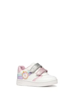 SNEAKERS BAMBINA - GEOX BIANCO-LILLA - B655MB 000BC