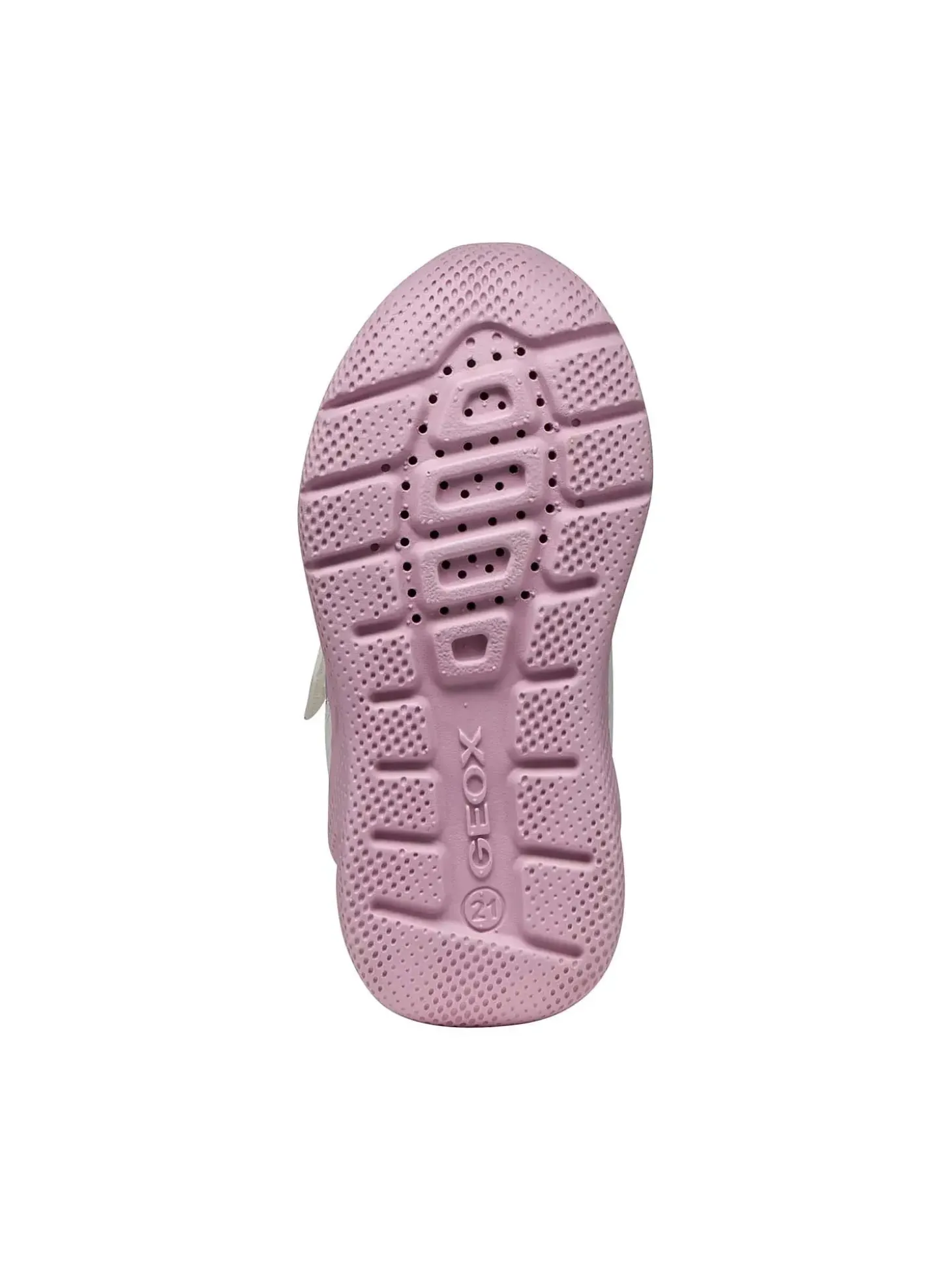 SNEAKERS BAMBINA - GEOX BIANCO-ROSA - B454TD 01454