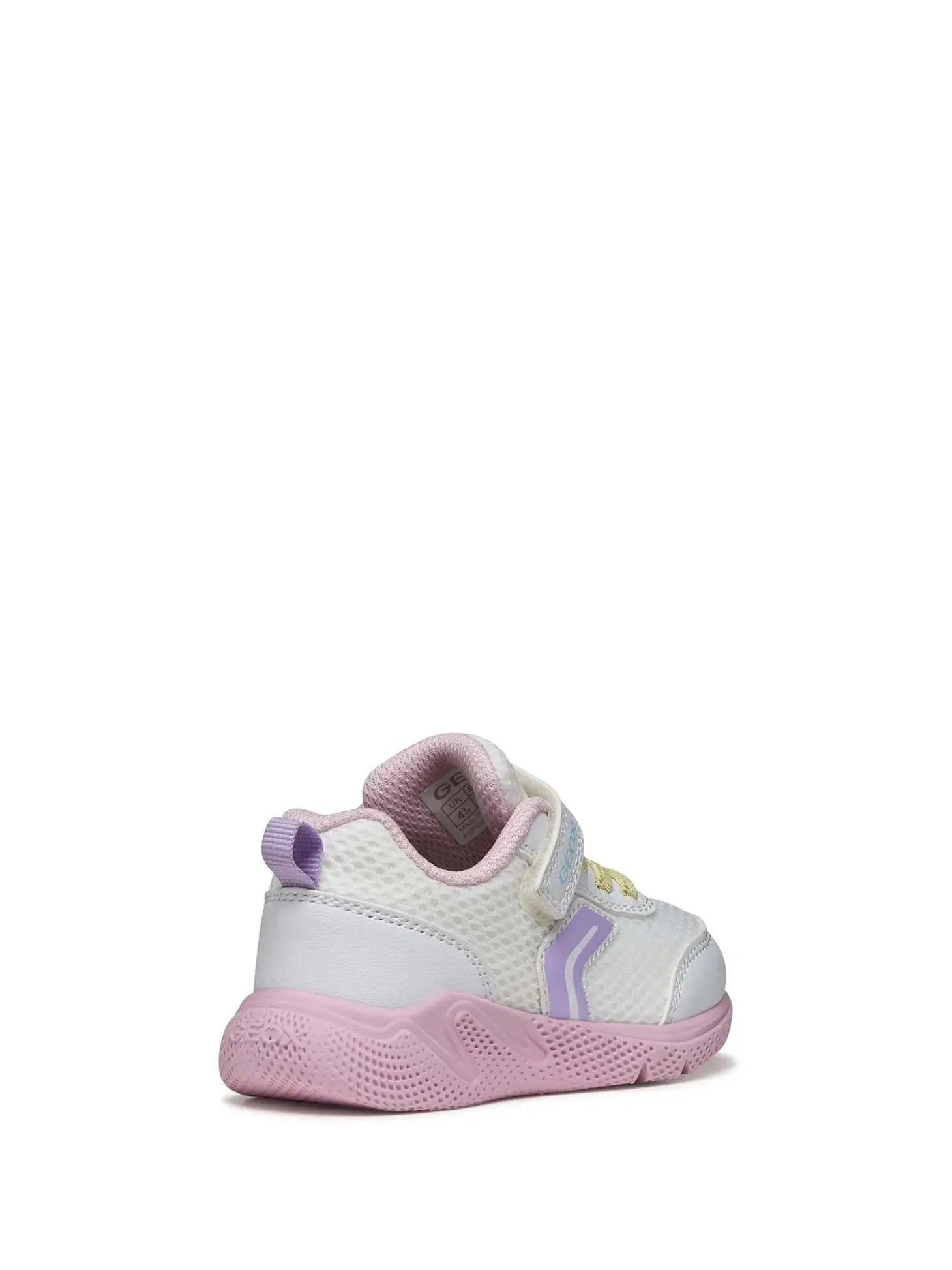 SNEAKERS BAMBINA - GEOX BIANCO-ROSA - B454TD 01454