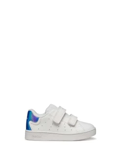 SNEAKERS BAMBINA - GEOX BIANCO-BLU - B365MA 054PV