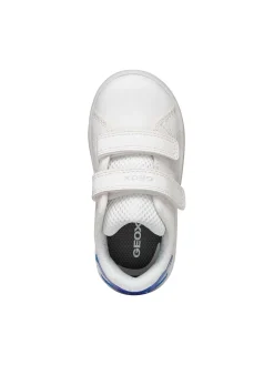 SNEAKERS BAMBINA - GEOX BIANCO-BLU - B365MA 054PV