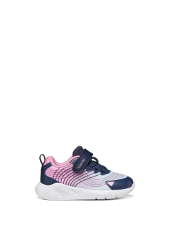 SNEAKERS BAMBINA - GEOX BLU-ROSA - B664TA 0119J