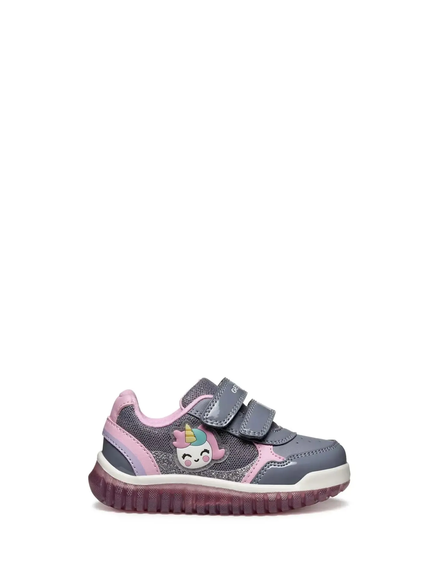 SNEAKERS BAMBINA - GEOX GRIGIO - B5661A 002AS
