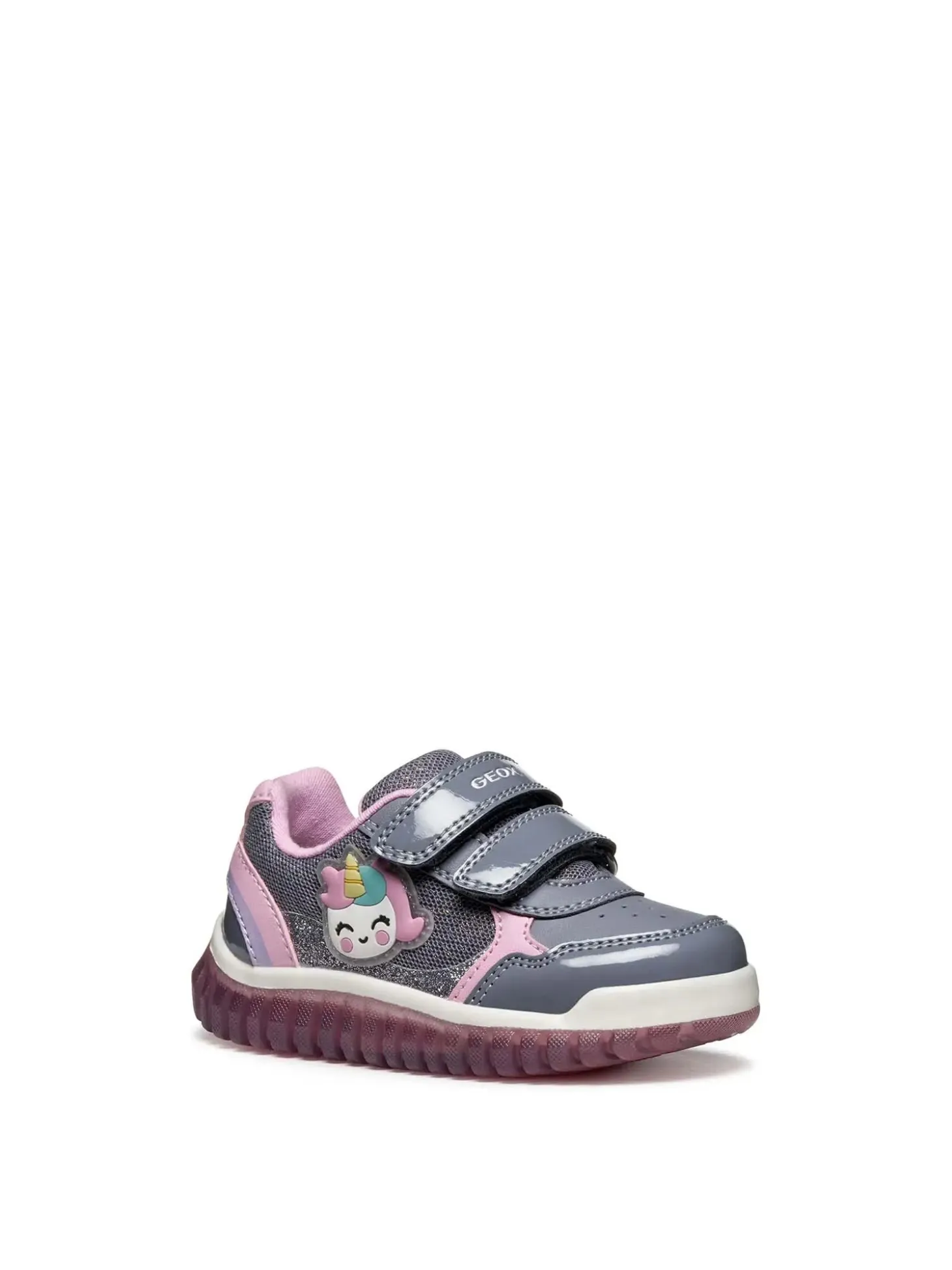 SNEAKERS BAMBINA - GEOX GRIGIO - B5661A 002AS