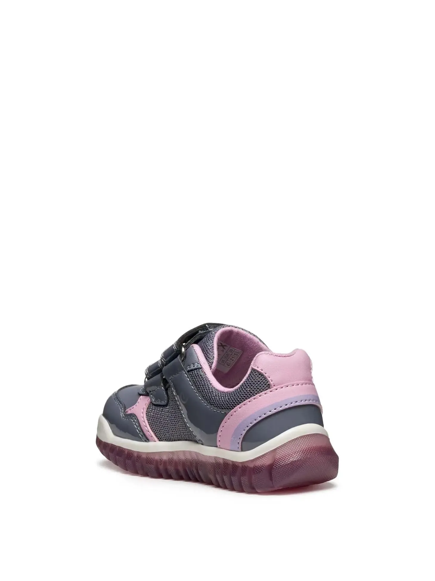 SNEAKERS BAMBINA - GEOX GRIGIO - B5661A 002AS