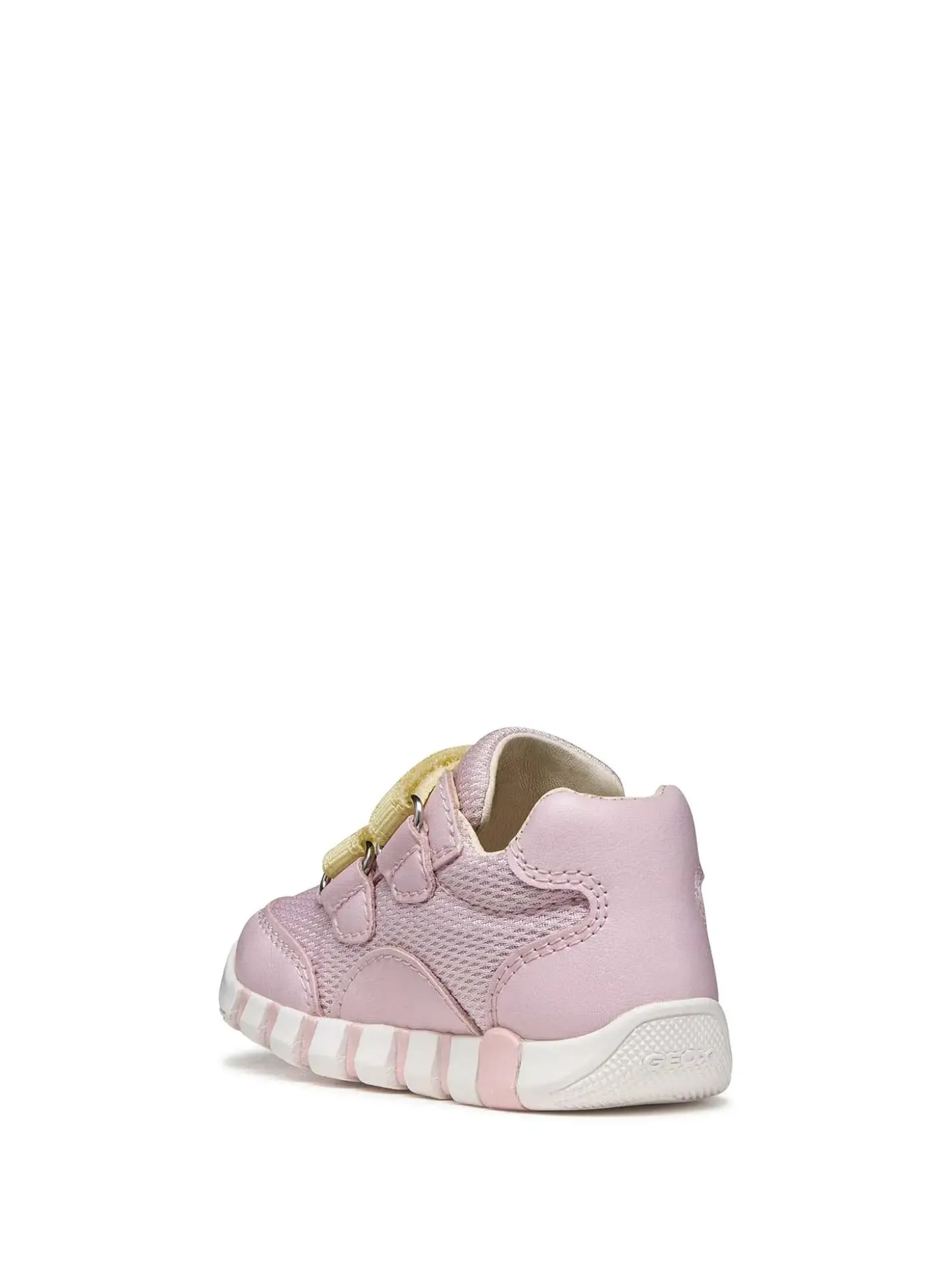 SNEAKERS BAMBINA - GEOX ROSA-GIALLO - B3558A 01454