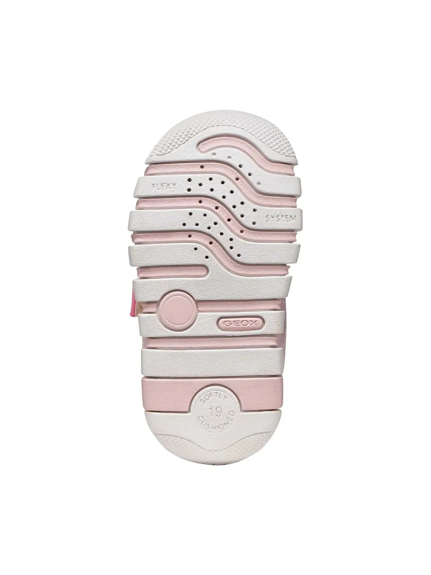 SNEAKERS BAMBINA - GEOX ROSA-GIALLO - B3558A 01454
