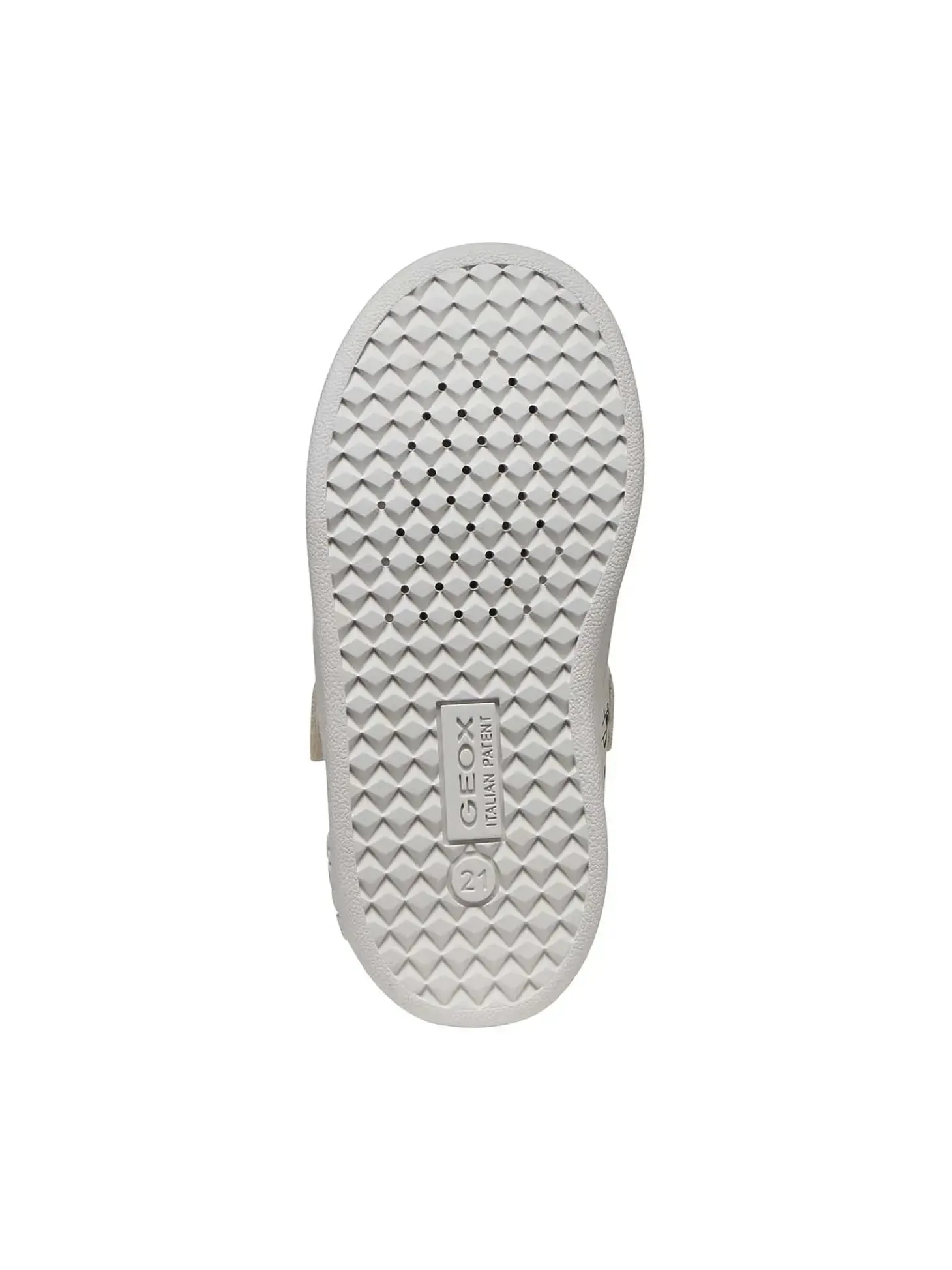 SNEAKERS BAMBINO - GEOX BIANCO-ROSSO - B455LA 000BC