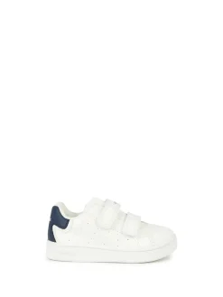 SNEAKERS BAMBINO - GEOX BIANCO-NAVY - B365LA 000BC