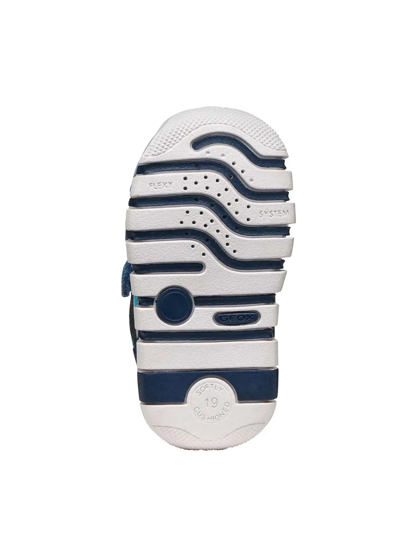 SNEAKERS BAMBINO - GEOX BLU-GRIGIO - B3555D 02214