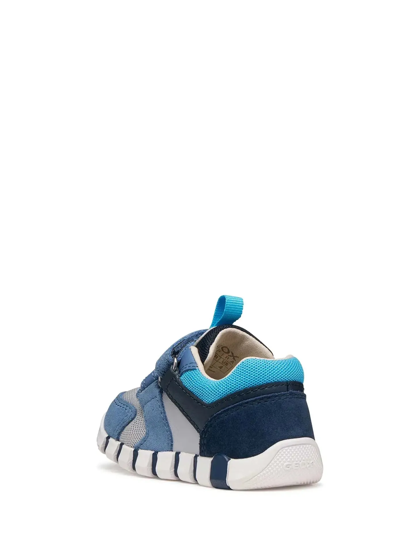 SNEAKERS BAMBINO - GEOX BLU-GRIGIO - B3555D 02214