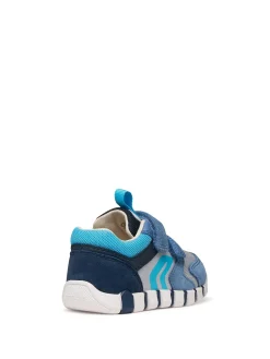 SNEAKERS BAMBINO - GEOX BLU-GRIGIO - B3555D 02214