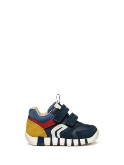 SNEAKERS BAMBINO - GEOX NAVY-ROSSO - B3555D 05422