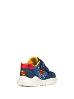 SNEAKERS BAMBINO - GEOX NAVY-ROSSO - B655RB 0BC22